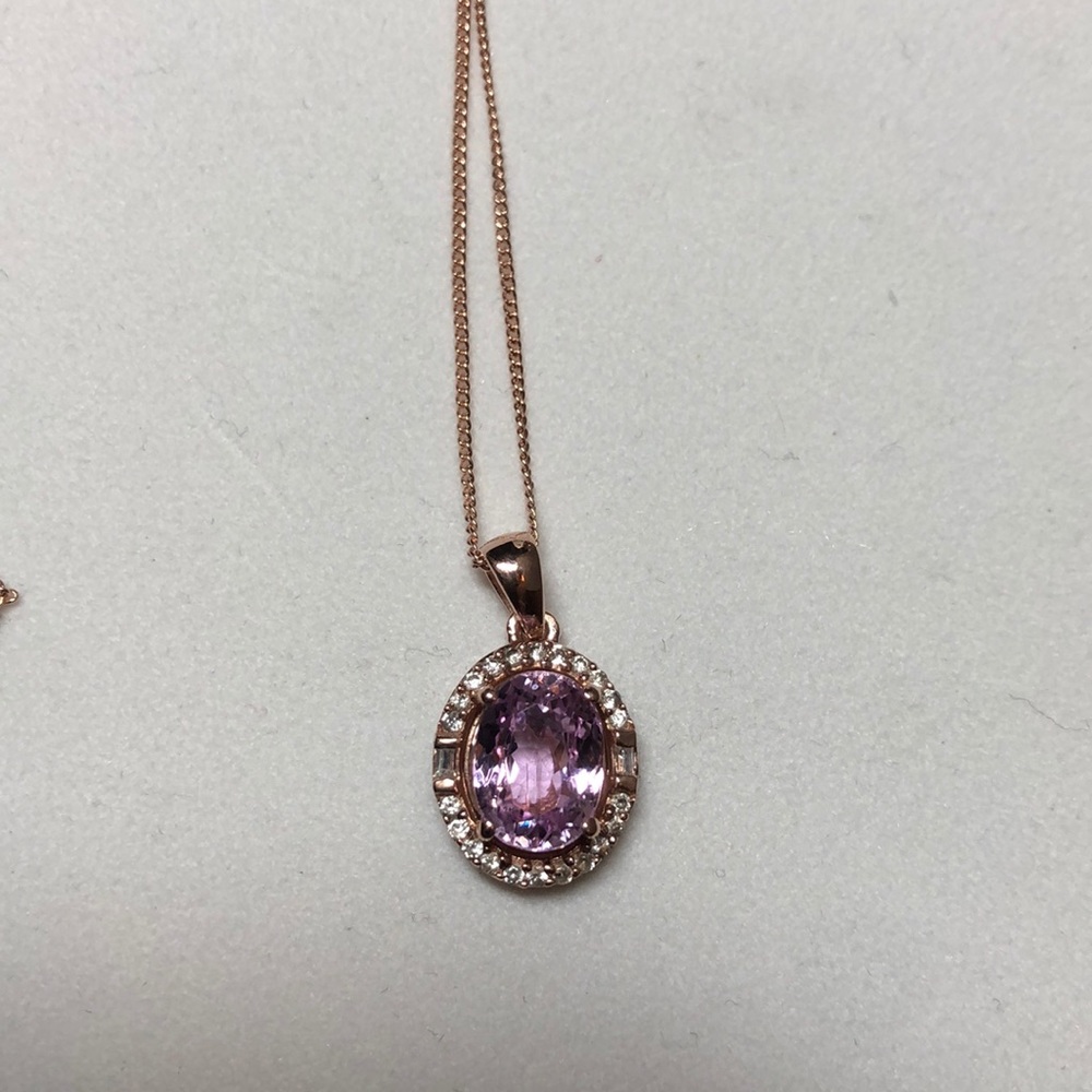 Martha Rocha Kunzite necklace